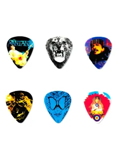 Dunlop SANPT02H Santana Heavy Gauge Pick Tin