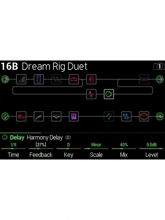 Гітарний процесор Гітарний процесор Line 6 HELIX LT