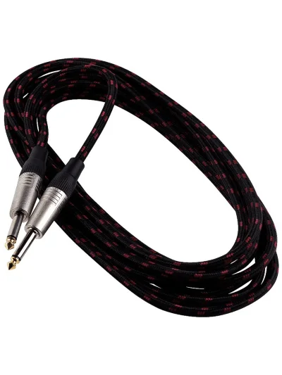 Інструментальний кабель RockCable RCL30203 TC C/Black (3m) Black Tweed