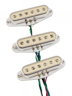 Fender CuNiFe Stratocaster Pickup Set Vintage White
