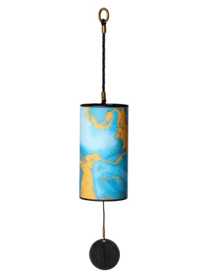 Hluru Blue Firefly 9 Notes Wind Chime Blue.9-3