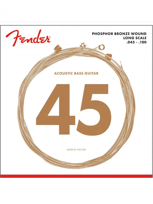 Струни Струни Fender 8060 Phosphor Bronze 45-100