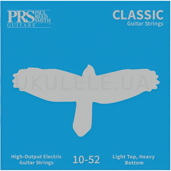 Струни PRS Classic Light Top/Heavy Bottom Guitar Strings 10-52