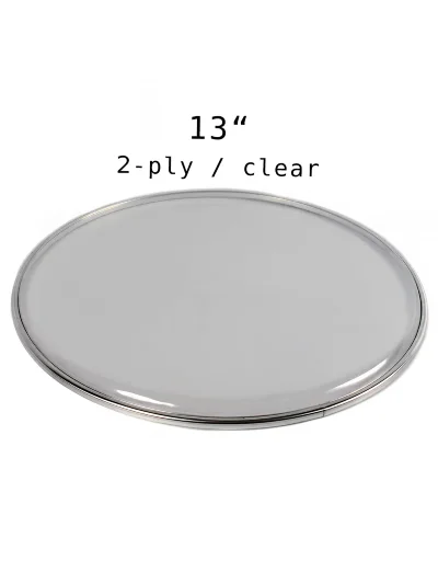 Пластик для барабанів Overtone 13'' DH13DC Clear 2-ply