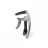 D'Addario PW-CP-09S Tri-Action Capo (Silver)
