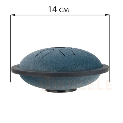 Глюкофон Hluru TP6-5.5 NavyBlue 5.5" (14см) 6 нот Tongue Pocket Drum Cooper Steel