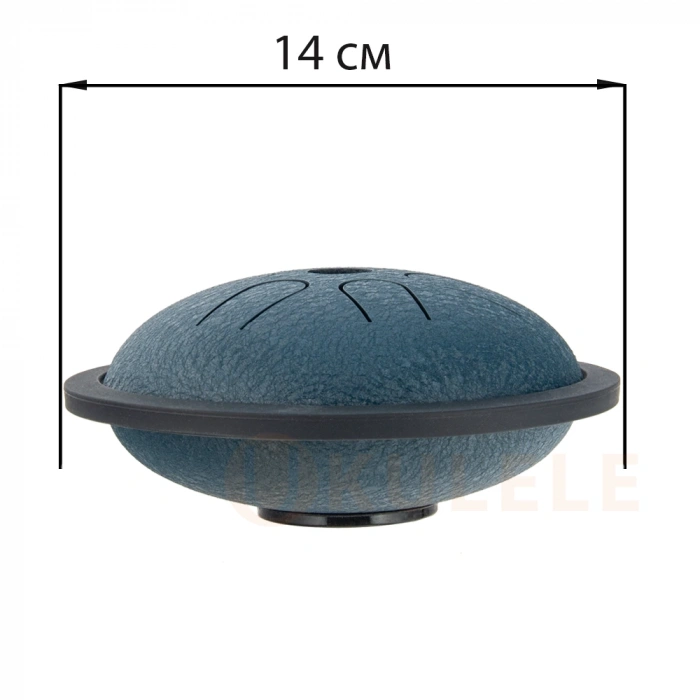 Глюкофон Глюкофон Hluru TP6-5.5 NavyBlue 5.5" (14см) 6 нот Tongue Pocket Drum Cooper Steel