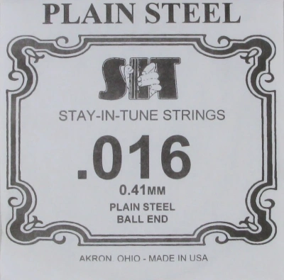 SIT Plain Steel Single .016