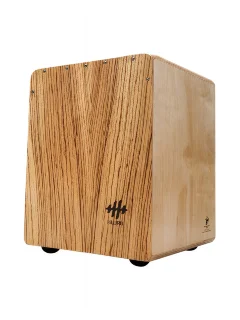 Hluru Cajon 36CN Vermilion Bird - Zebra wood
