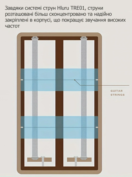 Hluru Cajon 36CN Vermilion Bird - Zebra wood