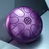 Глюкофон Hluru TCT8-5 Purple 5" (13см) 8 нот Tongue Drum Titanium Steel