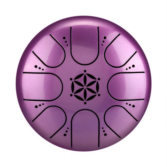 Глюкофон Hluru TCT8-5 Purple 5" (13см) 8 нот Tongue Drum Titanium Steel Глюкофон Hluru TCT8-5 Purple 5" (13см) 8 нот Tongue Drum Titanium Steel