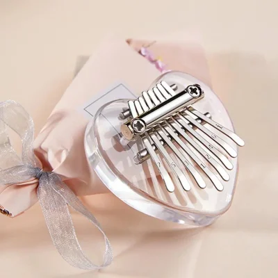 Калімба Overtone Mini Kalimba 8 Keys Acrylic Heart
