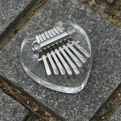 Калімба Overtone Mini Kalimba 8 Keys Acrylic Heart