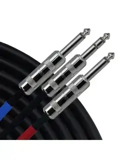 Rapco Horizon YS-P-10 Y-Cable TRS 1/4"-TS 1/4" (3m)