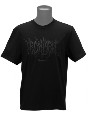 Ibanez IBAT011XL T-Shirt Iron Label Black XL Size