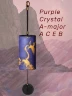 Hluru Purple Crystal Secret 9 Notes Wind Chime Pur.9-2