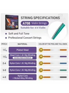 Alice A708 Multi-Filament Nylon Core