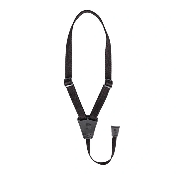 Ремінь для гітари Ремінь для гітари D'Addario 19UKE00 Eco-Comfort Ukulele Strap (Black)