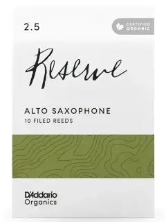 D'Addario ODJR1025 Organic Reserve Alto Sax #2.5 - 10 Box