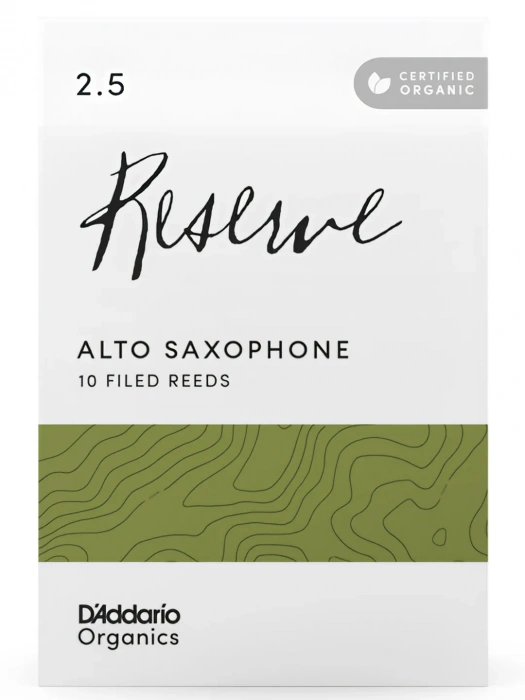 D'Addario ODJR1025 Organic Reserve Alto Sax #2.5 - 10 Box