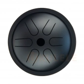 Hluru TP6-5.5 InkBlack 5.5" (14см) 6 нот Tongue Pocket Drum Cooper Steel Hluru TP6-5.5 InkBlack 5.5" (14см) 6 нот Tongue Pocket Drum Cooper Steel
