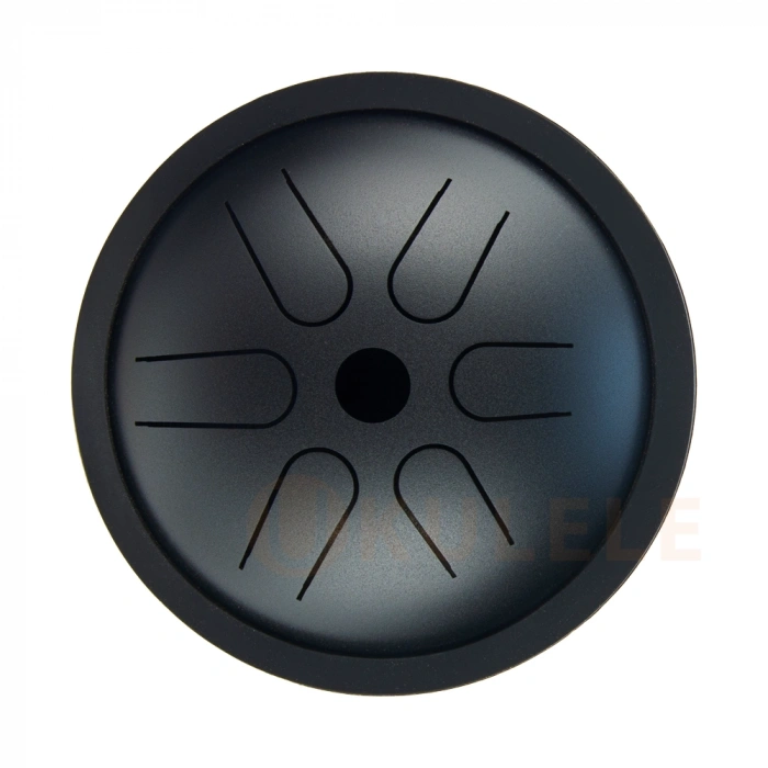 Глюкофон Глюкофон Hluru TP6-5.5 InkBlack 5.5" (14см) 6 нот Tongue Pocket Drum Cooper Steel