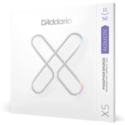 Струни D'Addario XSAPB1152 XS Phosphor Bronze Custom Light 11-52