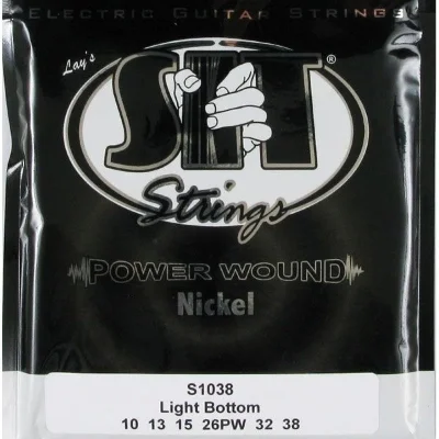 Струни SIT S1038 Light Bottom Power Wound Nickel 10/38