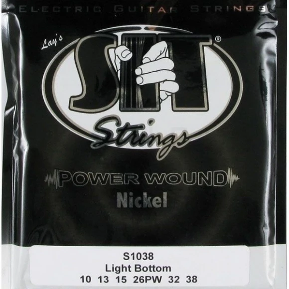 Струны SIT S1038 Light Bottom Power Wound Nickel 10/38