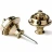 Dunlop SLS1032BR Straplok Strap Retainers Dual Design Brass