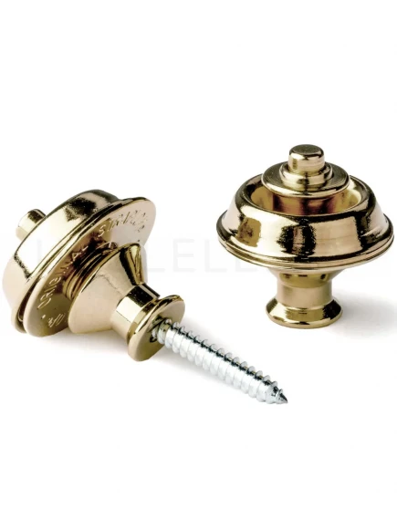 Стреплок Dunlop SLS1032BR Straplok Strap Retainers Dual Design Brass