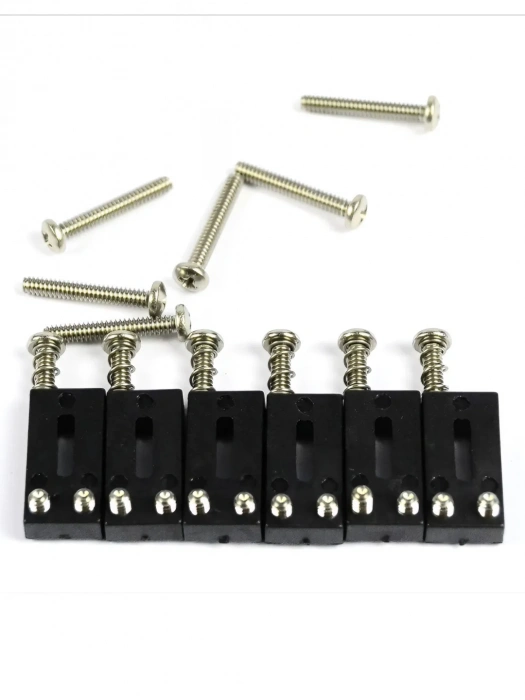 Набір сідел Набір сідел Graph Tech PS-8001-00 String Saver Saddle Strat/Tele Style (6 pcs)