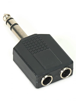 SoundKing CC312 2x1/4" Jack TS Female - 1/4" Jack TRS Male