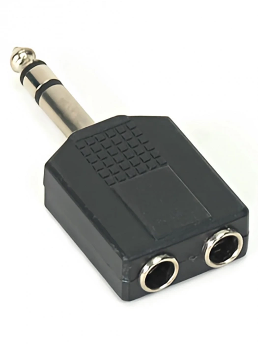 Перехідник Перехідник SoundKing CC312 2x1/4" Jack TS Female - 1/4" Jack TRS Male