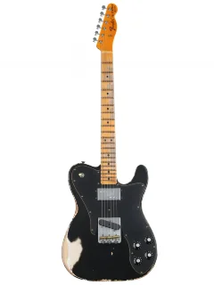 Fender Custom Shop Limited Edition '70s Telecaster Custom Heavy Relic Aged Black