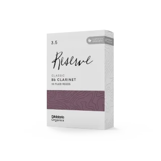 D'Addario Organic Reserve Classic Bb Clarinet #3.5 - 10 Box