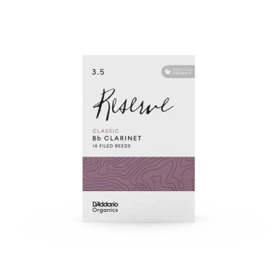 D&#039;Addario Organic Reserve Classic Bb Clarinet #3.5 - 10 Box