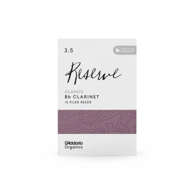 Тростина D'Addario Organic Reserve Classic Bb Clarinet #3.5 - 10 Box