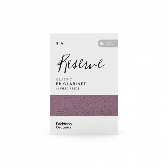 Тростина Тростина D'Addario Organic Reserve Classic Bb Clarinet #3.5 - 10 Box