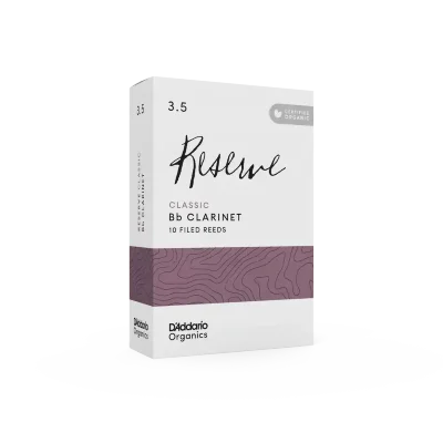 Тростина D'Addario Organic Reserve Classic Bb Clarinet #3.5 - 10 Box