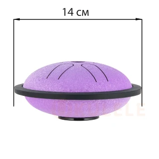 Hluru TP6-5.5 Lavander 5.5" (14см) 6 нот Tongue Pocket Drum Cooper Steel