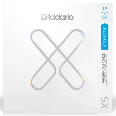 Струни D'Addario XSAPB1253 XS Phosphor Bronze Light 12-53