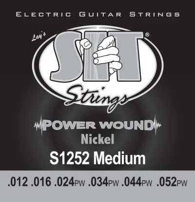Струни SIT S1252 Jazz Light Power Wound Nickel 12/52