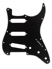Dimarzio FG2108B 3-Ply Pickguard For Stratocaster (Black) Dimarzio FG2108B 3-Ply Pickguard For Stratocaster (Black)