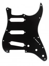 Dimarzio FG2108B 3-Ply Pickguard For Stratocaster (Black) Dimarzio FG2108B 3-Ply Pickguard For Stratocaster (Black)