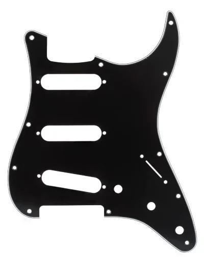 Пікгард панель Dimarzio FG2108B 3-Ply Pickguard For Stratocaster (Black)