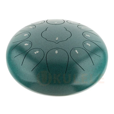 Глюкофон Hluru Huashu THD13-12 Malahite Tongue Drum (13notes 12" C major) Carbon Steel