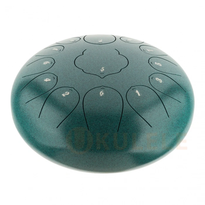 Hluru Huashu THD13-12 Malahite Tongue Drum (13notes 12" C major) Carbon Steel