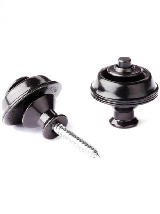 Стреплок Стреплок Dunlop SLS1033BK Straplok Strap Retainers Dual Design Black Oxide